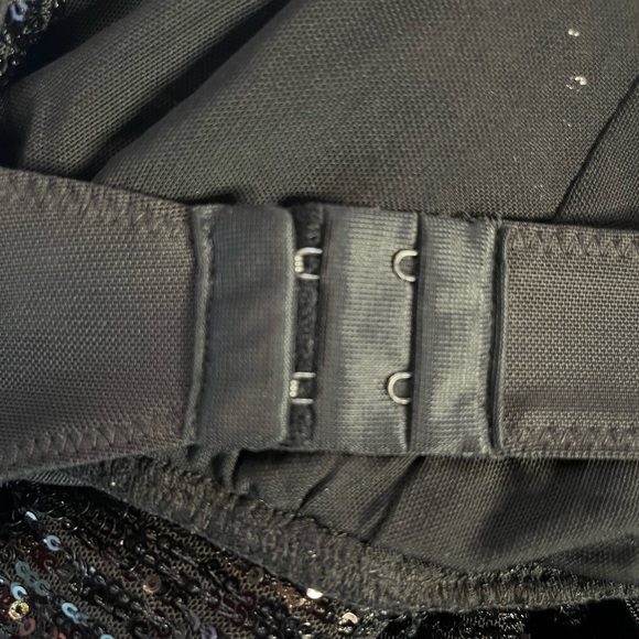 Jonathan Simkhai Navy Sequin Bodysuit - Picture 8 of 8